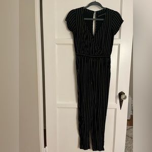 Abercrombie & Fitch pinstripe jumpsuit